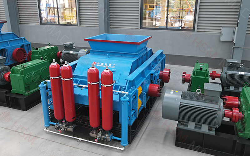 液压对辊破碎机