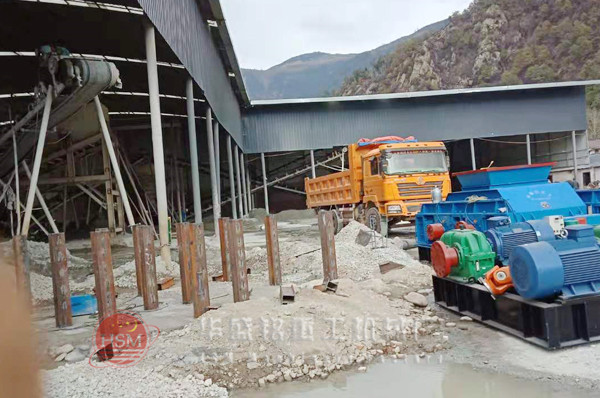 重庆巫溪时产150吨河卵石制砂生产线