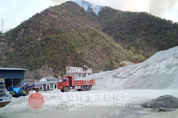 重庆巫溪时产150吨河卵石制砂生产线